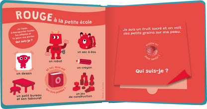 Mon livre des odeurs et des couleurs - Ma journée