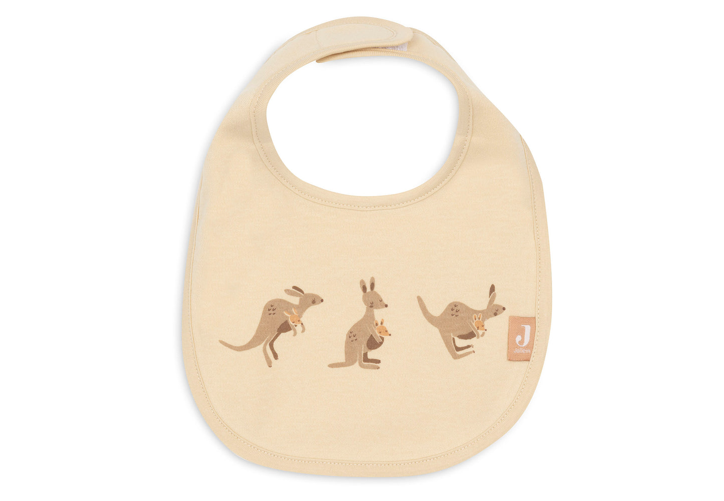 Lot de 5 bavoirs imperméables Jollein Kangaroots pour bébé