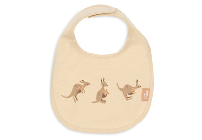 Lot de 5 bavoirs imperméables Jollein Kangaroots pour bébé
