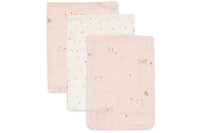 Gant de Toilette Gaze de Coton - Pretty Picnic - par 3