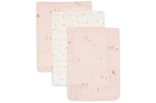 Gant de Toilette Gaze de Coton - Pretty Picnic - par 3