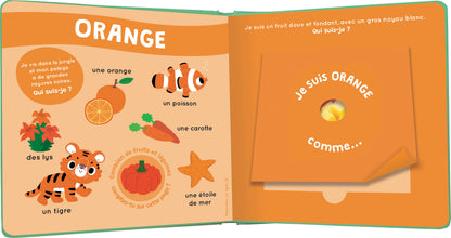 Mon livre des odeurs et des couleurs - Les fruits en folies