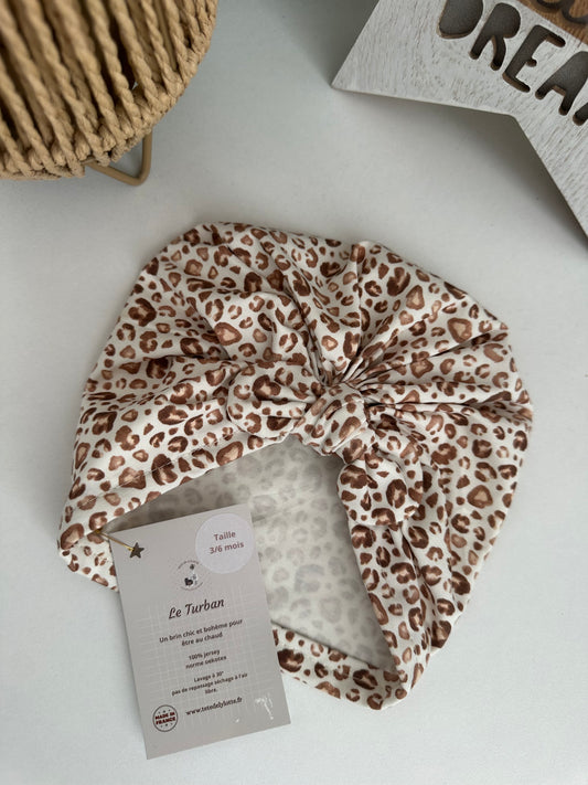 Turban jersey graou 3/6 mois
