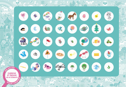 Puzzle Cherche et trouve - Licornes
