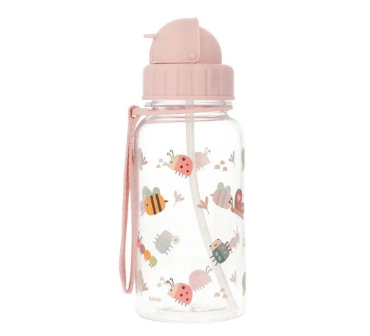 Gourde rose insectes