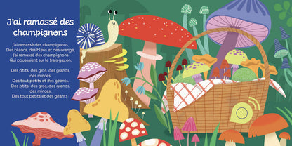 Mes premiers sonores - Mes comptines la forêt