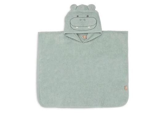 Poncho de Bain Éponge - Hippo Happy