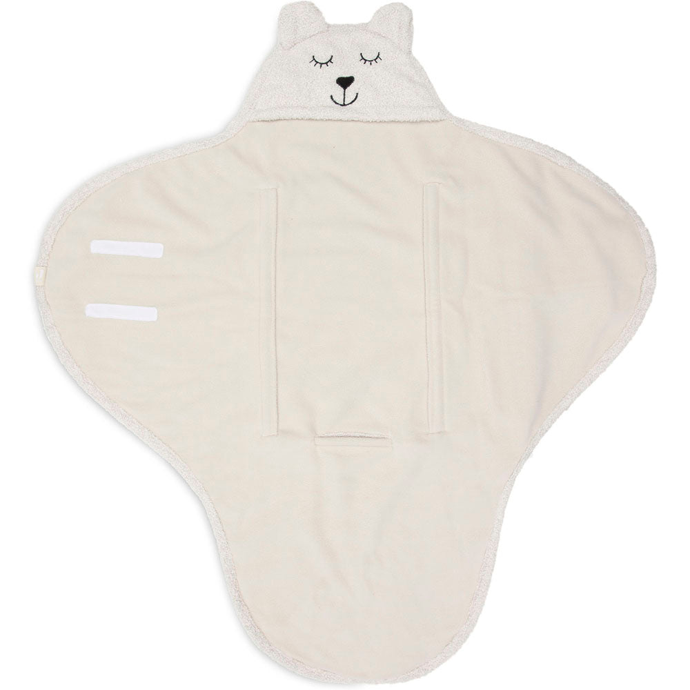 Couverture nomade Bear Boucle Oatmeal