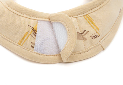 Lot de 5 bavoirs imperméables Jollein Kangaroots pour bébé