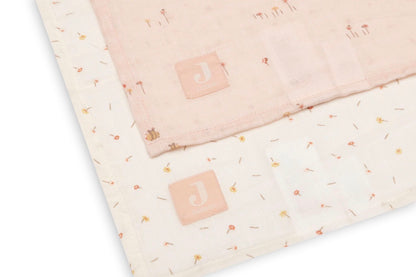 Lange Gaze de Coton 115x115cm - Pretty Picnic - 2 Unités