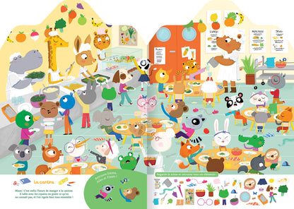 Cherche et trouve des tout-petits -  Ma petite école