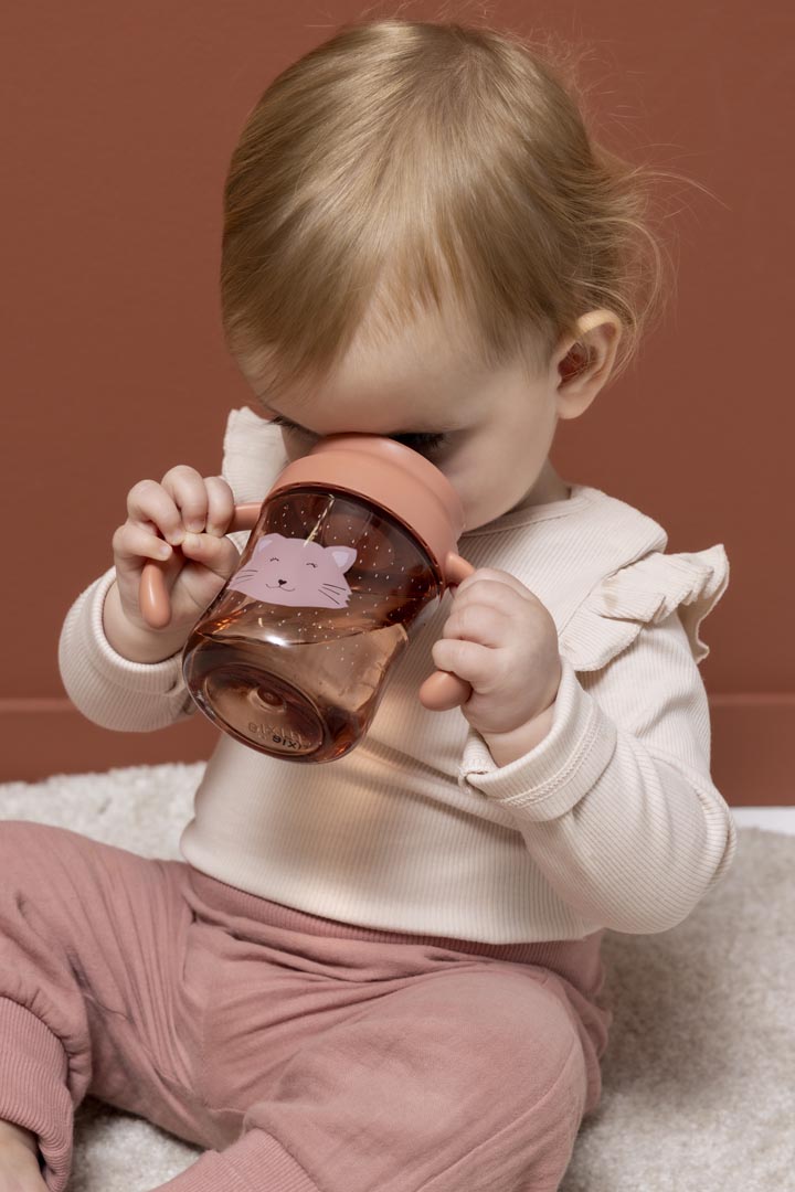 Tasse d'apprentissage avec poignées - Mrs Cat