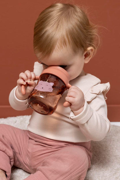 Tasse d'apprentissage avec poignées - Mrs Cat