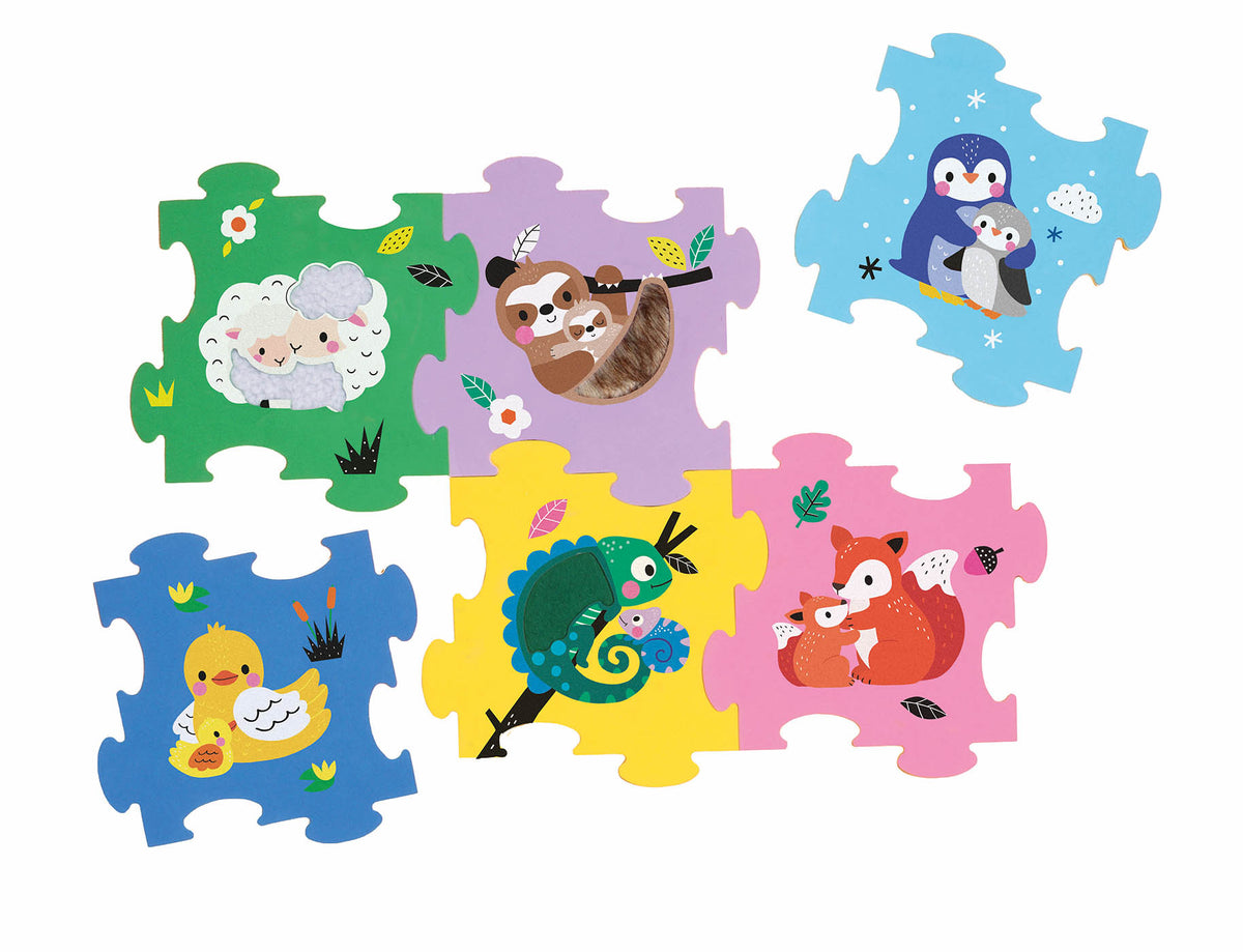 Mon puzzle en mousse à toucher