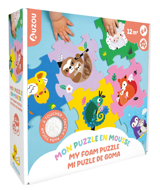 Mon puzzle en mousse à toucher
