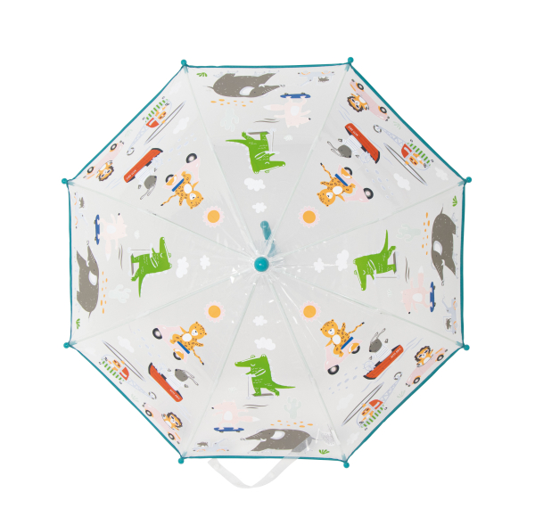 Parapluie  - Animaux et transports diamètre 70cm