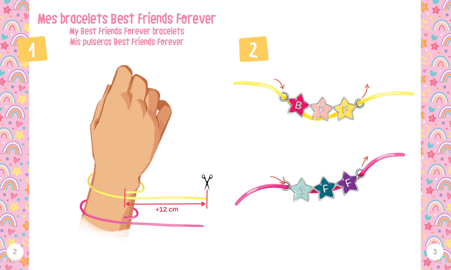 Mes bracelets best friends forever