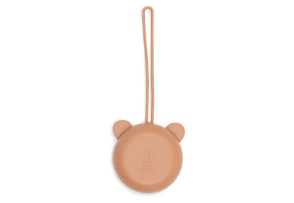 Étui à sucette en silicone Ø7cm - Terra