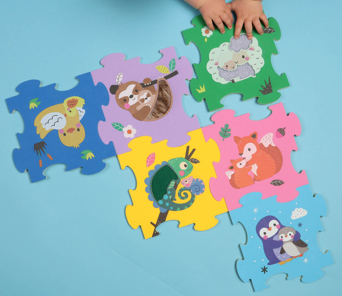 Mon puzzle en mousse à toucher