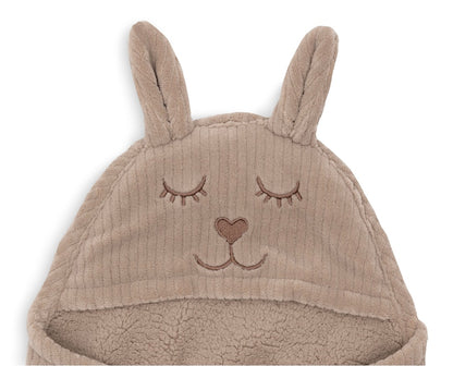 Couverture portefeuille Bunny Cloudy Rib - Coffee