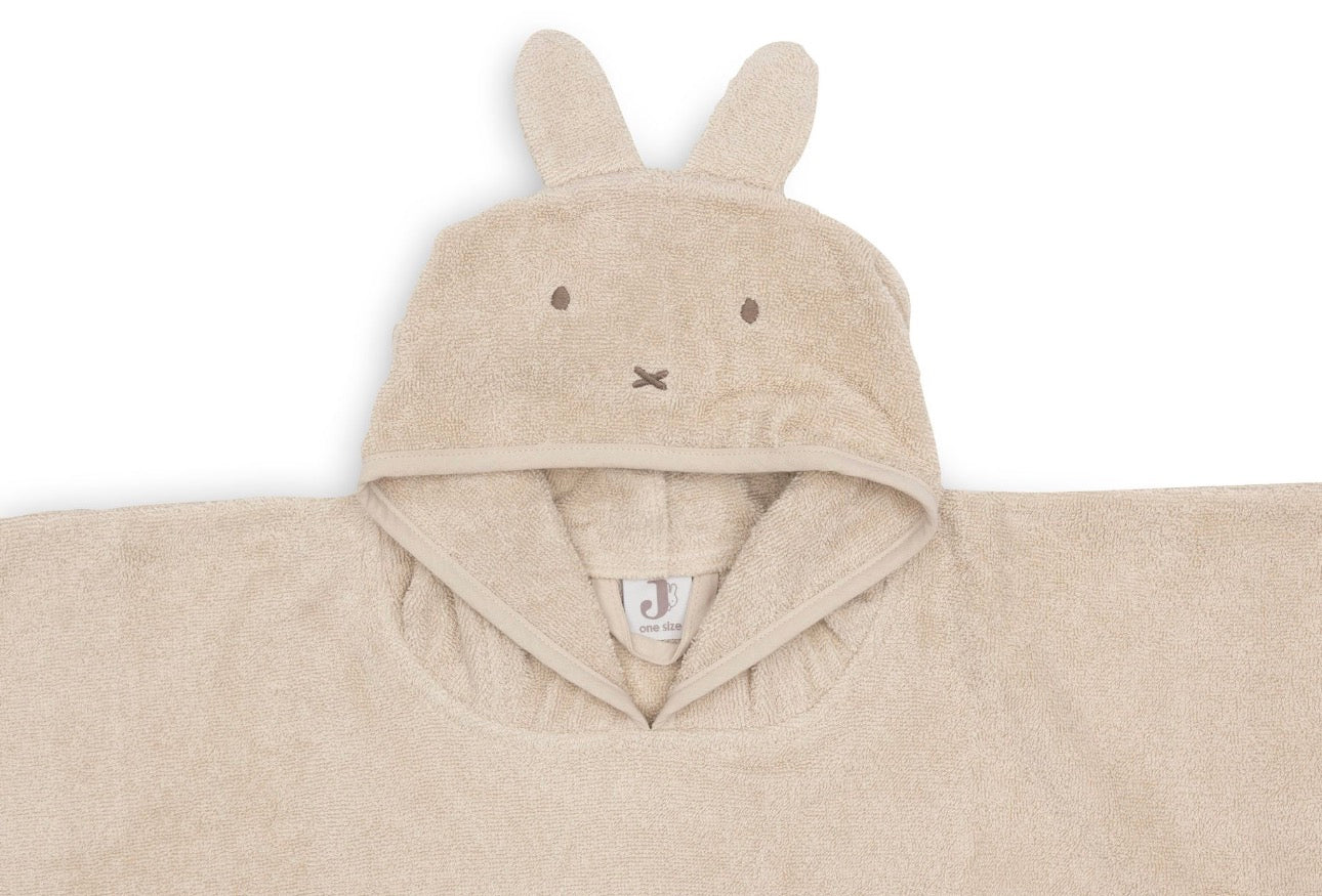 Poncho de Bain Éponge nougat - Miffy
