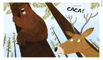 Est-ce qu’un ours fait caca dans les bois ?