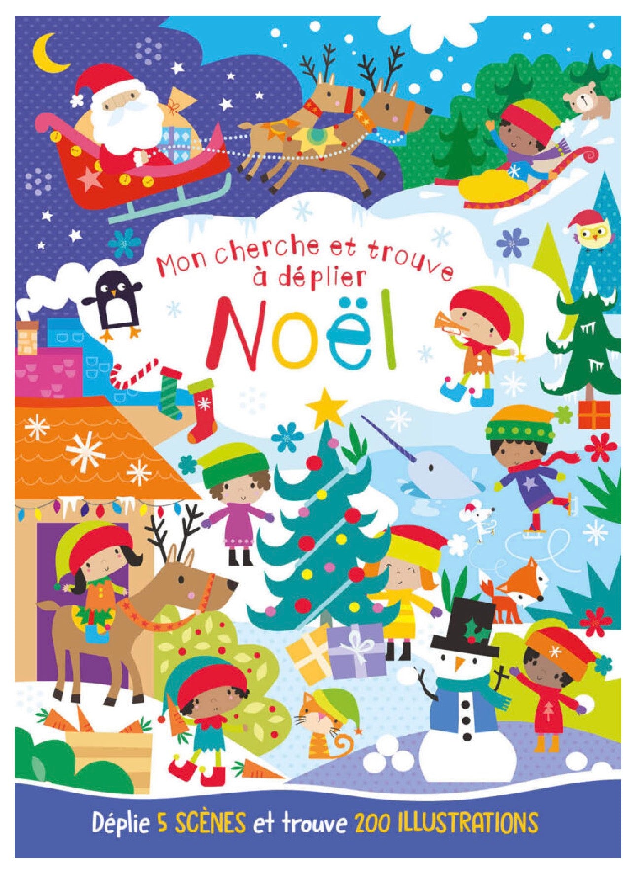Mon cherche et trouve à déplier – Noël