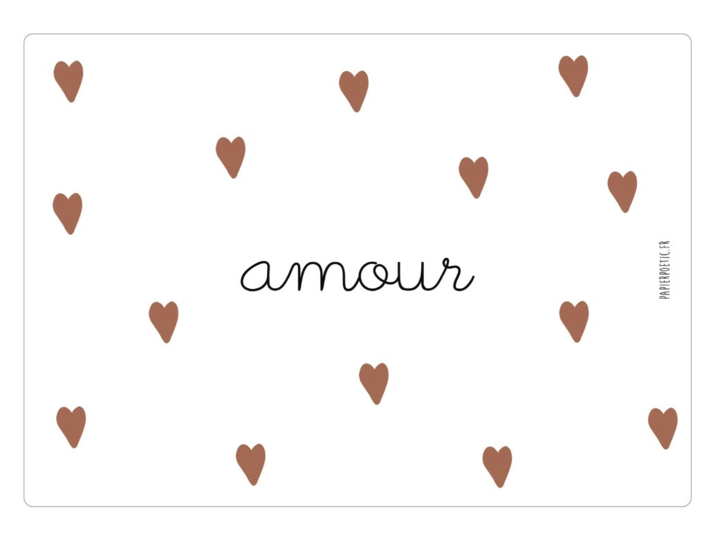 Carte “Cœur D’amour”