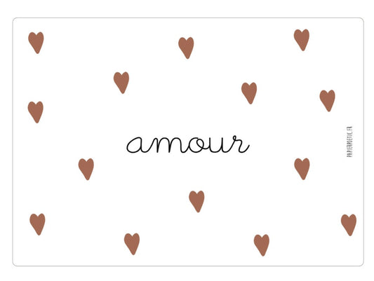 Carte “Cœur D’amour”