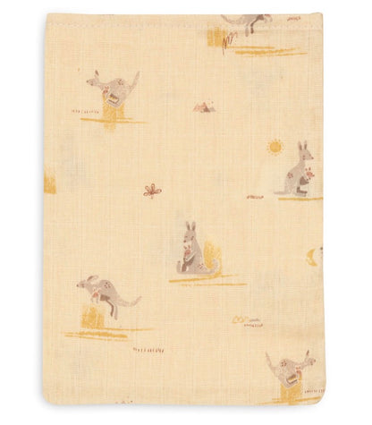 Gant de Toilette Gaze de Coton - Kangaroots - par 3