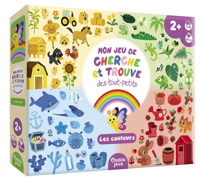 Grand jeux - Cherche et trouve des tout petits - Les couleurs
