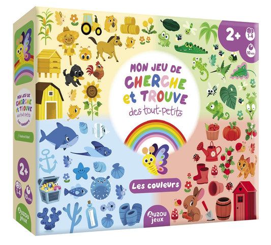 Grand jeux - Cherche et trouve des tout petits - Les couleurs