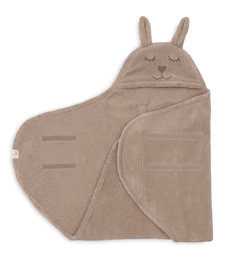 Couverture portefeuille Bunny Cloudy Rib - Coffee