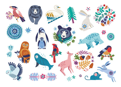 Tattoos - Animaux du nord