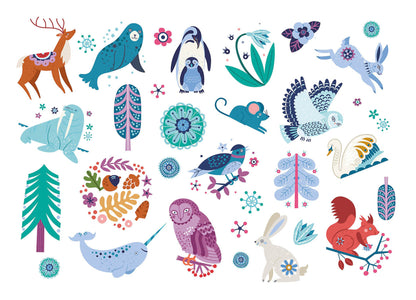 Tattoos - Animaux du nord