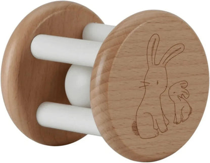 Hochet à rouleaux - Beige - Bunny