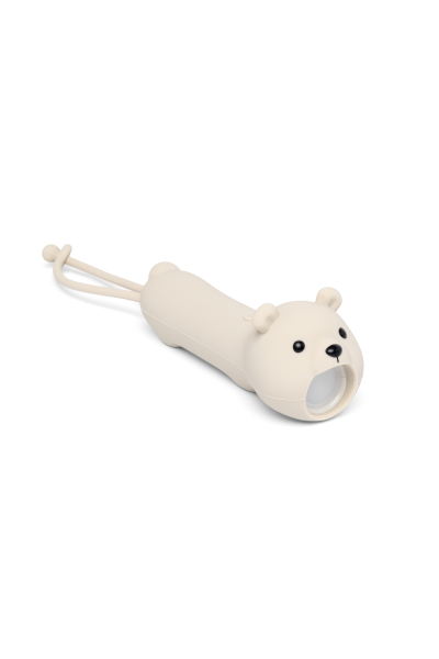 Lampe de poche silicone Ours