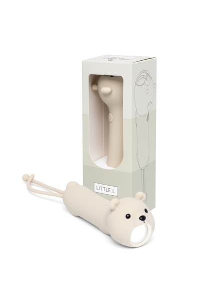 Lampe de poche silicone Ours