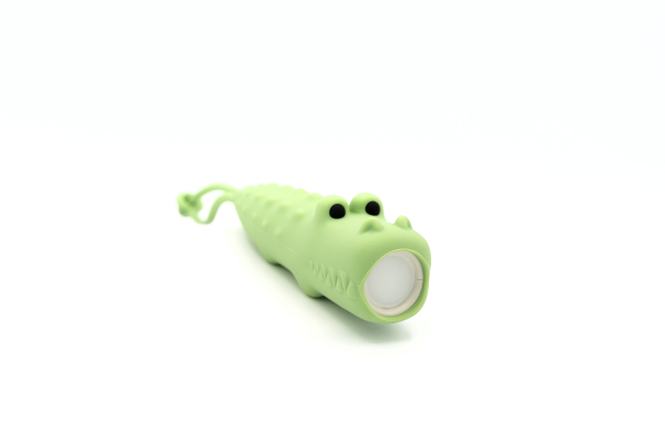 Lampe de poche silicone Crocodile