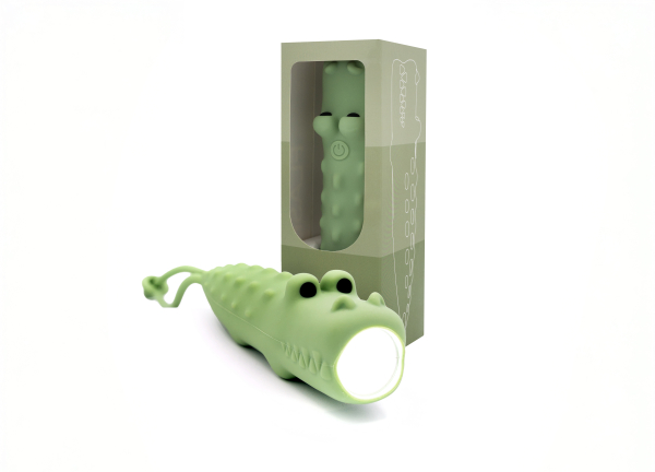 Lampe de poche silicone Crocodile