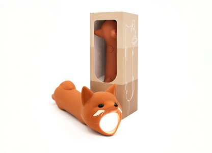 Lampe de poche silicone Renard
