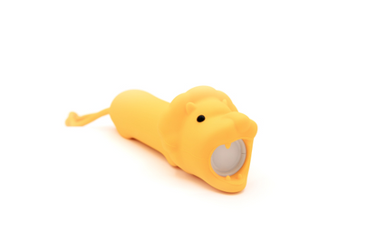 Lampe de poche silicone Lion