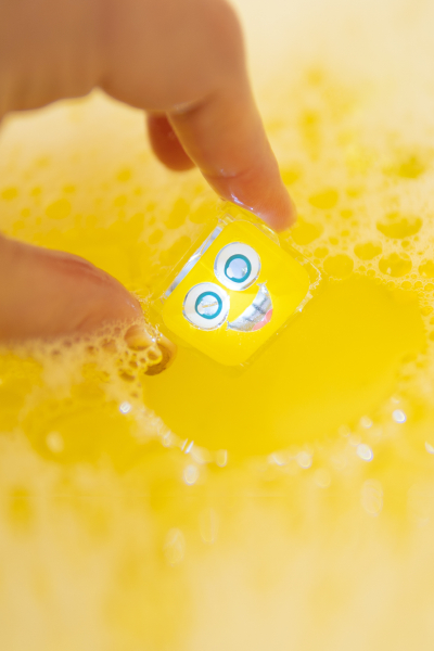 Cubes lumineux - jaune