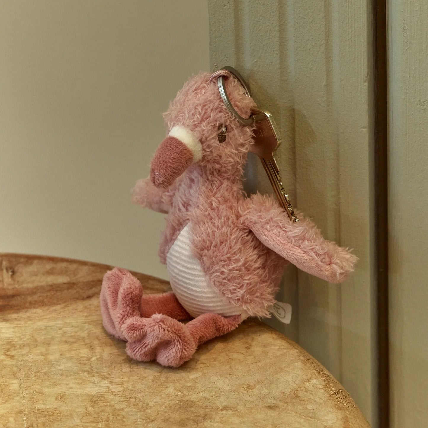 Porte clé - Flamant rose