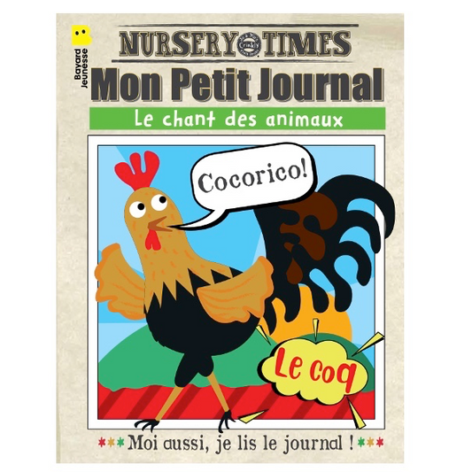 Mon petit journal - les chants des animaux
