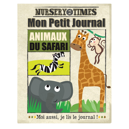 Mon petit journal - Animaux du safari