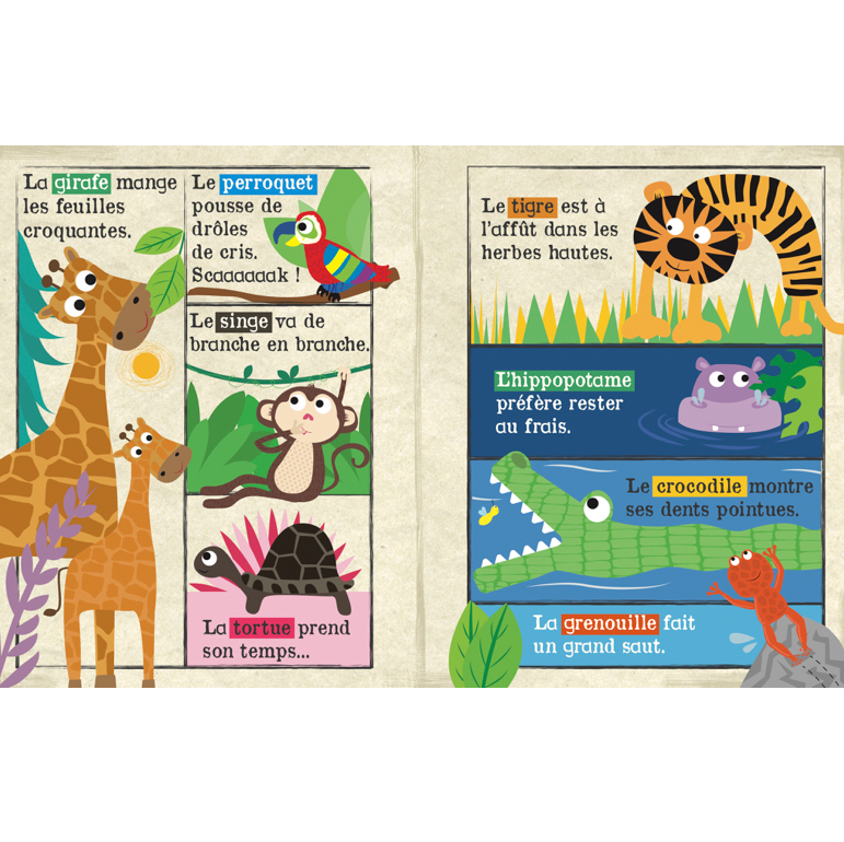 Mon petit journal - Animaux du safari