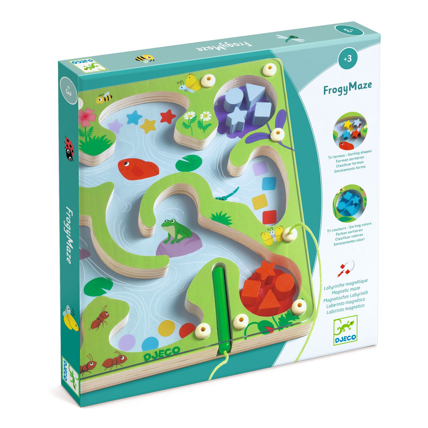 Labyrinthe magnétique - FrogyMaze