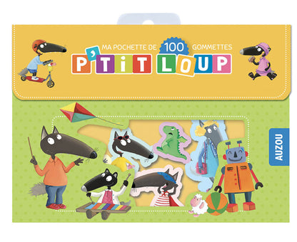 Ma pochette de 100 gommettes - P’tit Loup