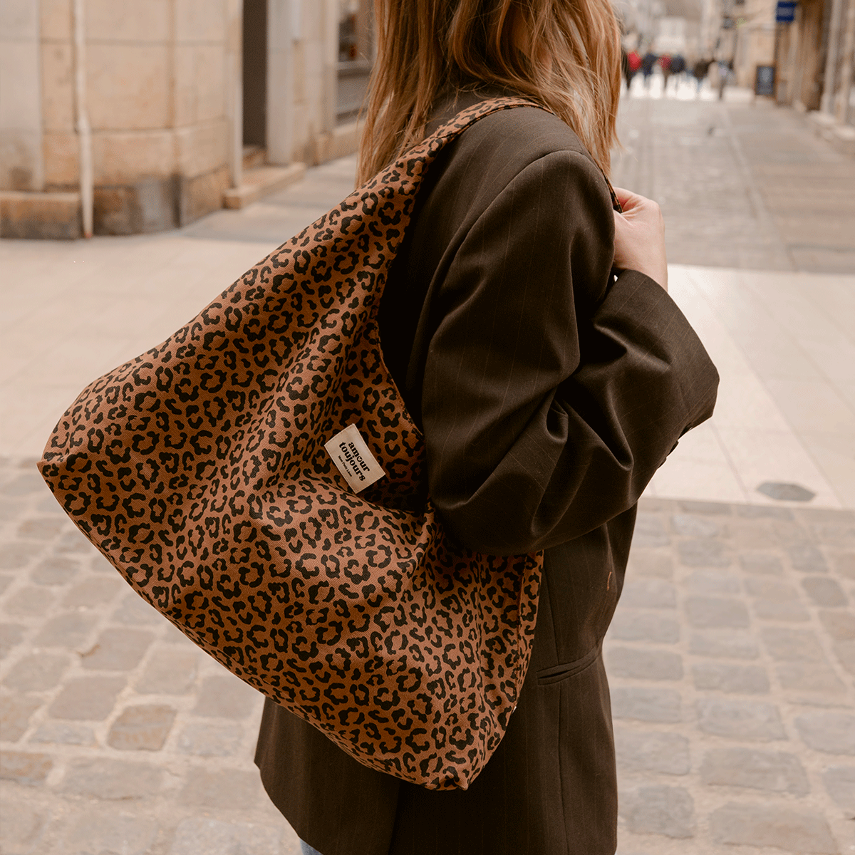 Sac ALMA Léopard Marron - Amour Toujours